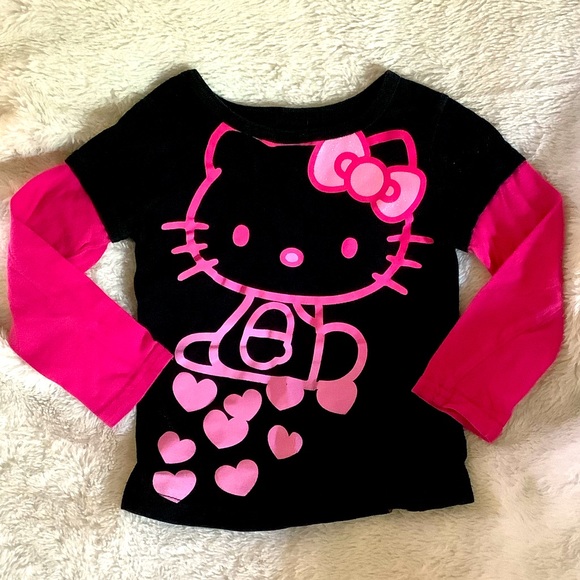 long sleeve hello kitty shirts